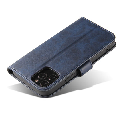 Calf Texture Buckle Horizontal Flip Leather Case with Holder & Card Slots & Wallet For iPhone 13(Blue)-garmade.com