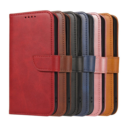 Calf Texture Buckle Horizontal Flip Leather Case with Holder & Card Slots & Wallet For iPhone 13 Pro(Brown)-garmade.com