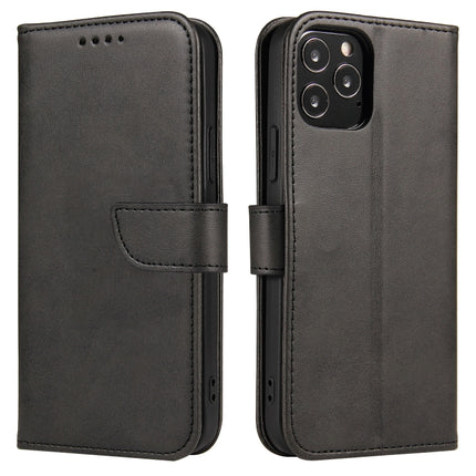 Calf Texture Buckle Horizontal Flip Leather Case with Holder & Card Slots & Wallet For iPhone 13 Pro Max(Black)-garmade.com