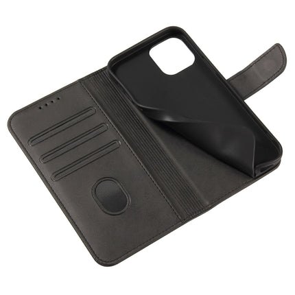 Calf Texture Buckle Horizontal Flip Leather Case with Holder & Card Slots & Wallet For iPhone 13 Pro Max(Black)-garmade.com