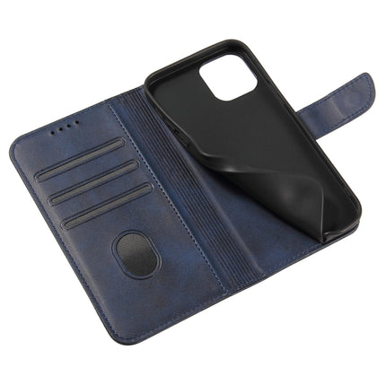 Calf Texture Buckle Horizontal Flip Leather Case with Holder & Card Slots & Wallet For iPhone 13 Pro Max(Blue)-garmade.com