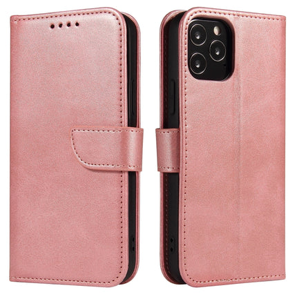 Calf Texture Buckle Horizontal Flip Leather Case with Holder & Card Slots & Wallet For iPhone 13 Pro Max(Rose Gold)-garmade.com