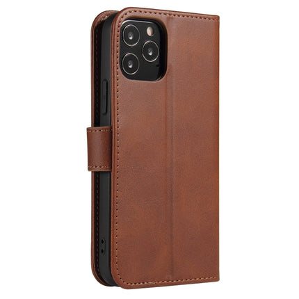 Calf Texture Buckle Horizontal Flip Leather Case with Holder & Card Slots & Wallet For iPhone 13 Pro Max(Brown)-garmade.com