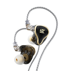 KZ ZAS 16-unit Ring Iron In-ear Wired Earphone, Standard Version(Black)-garmade.com