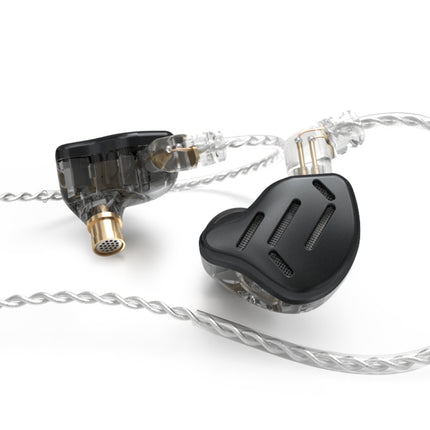 KZ ZAX 16-unit Ring Iron Sport Gaming In-ear Wired Earphone, Standard Version(Black)-garmade.com