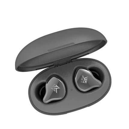 KZ S1 1DD+1BA Hybrid Technology Wireless Bluetooth 5.0 Stereo In-ear Sports Earphone with Microphone(Grey)-garmade.com