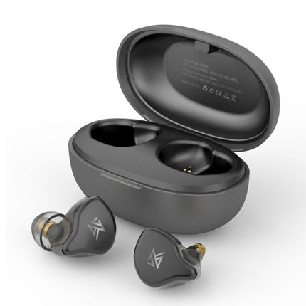 KZ S1 1DD+1BA Hybrid Technology Wireless Bluetooth 5.0 Stereo In-ear Sports Earphone with Microphone(Grey)-garmade.com