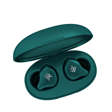 KZ S1 1DD+1BA Hybrid Technology Wireless Bluetooth 5.0 Stereo In-ear Sports Earphone with Microphone(Green)-garmade.com