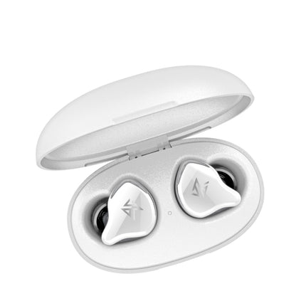KZ S1D 1DD Dynamic Wireless Bluetooth 5.0 Stereo In-ear Sports Earphone with Microphone(White)-garmade.com