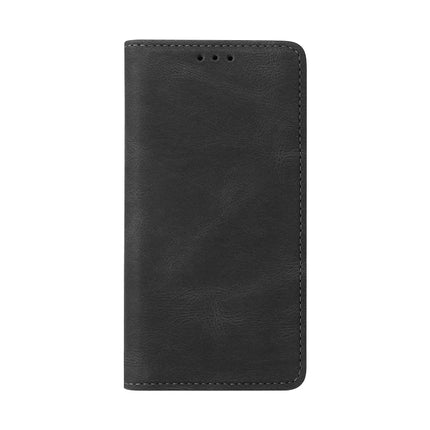 Simple Suction Closure Horizontal Flip Leather Case with Holder & Card Slot & Wallet For iPhone 13(Black)-garmade.com