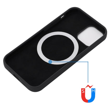 Shockproof Silicone Magnetic Magsafe Case For iPhone 13 mini(Black)-garmade.com