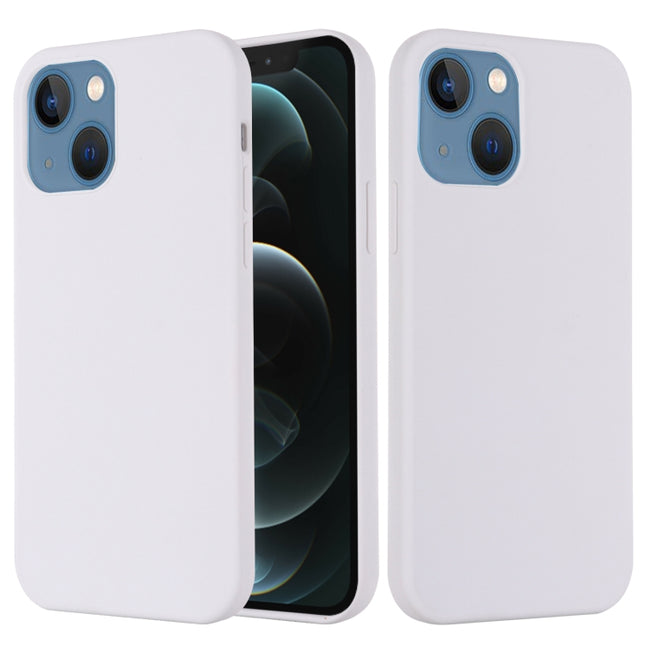 Shockproof Silicone Magnetic Magsafe Case For iPhone 13(White)-garmade.com