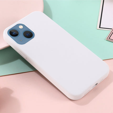 Shockproof Silicone Magnetic Magsafe Case For iPhone 13(White)-garmade.com