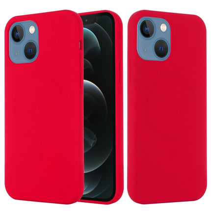 Shockproof Silicone Magnetic Magsafe Case For iPhone 13(Red)-garmade.com
