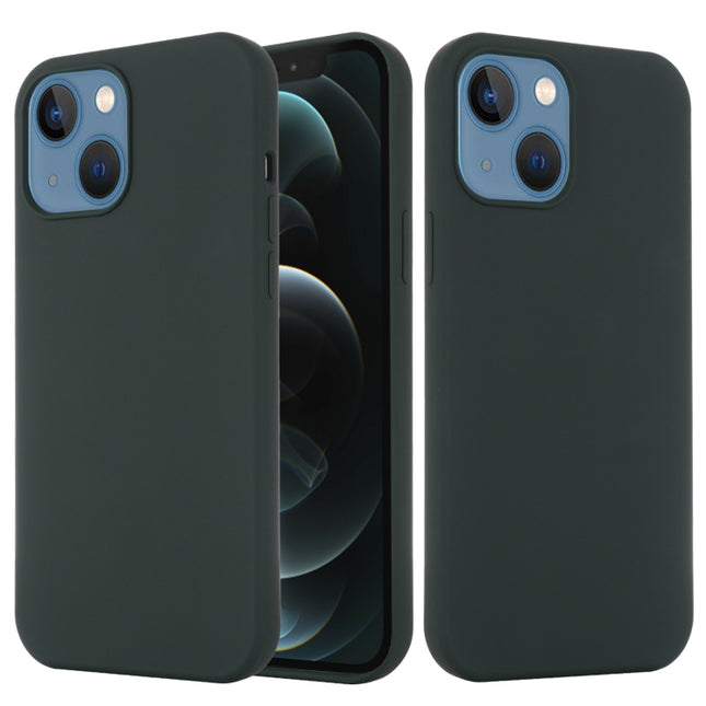 Shockproof Silicone Magnetic Magsafe Case For iPhone 13(Dark Green)-garmade.com