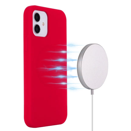 Shockproof Silicone Magnetic Magsafe Case For iPhone 13 Pro(Red)-garmade.com