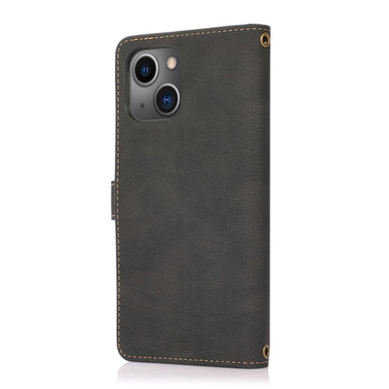 PU + TPU Horizontal Flip Leather Case with Holder & Card Slot & Wallet & Lanyard For iPhone 13 Pro(Black)-garmade.com