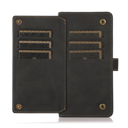 PU + TPU Horizontal Flip Leather Case with Holder & Card Slot & Wallet & Lanyard For iPhone 13 Pro(Black)-garmade.com