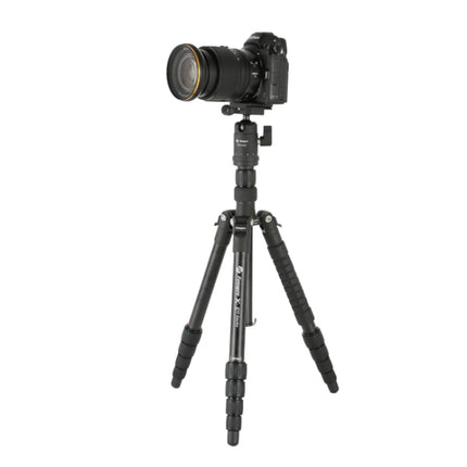 Fotopro X-go Gecko E Portable Aluminum Camera Tripod with Dual Action Ball Head-garmade.com