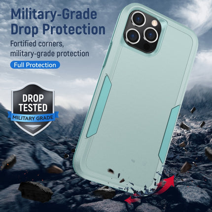 Pioneer Armor Heavy Duty PC + TPU Shockproof Case For iPhone 13 Pro Max(Green)-garmade.com