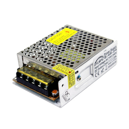 S-60-24 DC24V 2.5A 60W LED Regulated Switching Power Supply, Size: 110 x 79 x 36mm-garmade.com