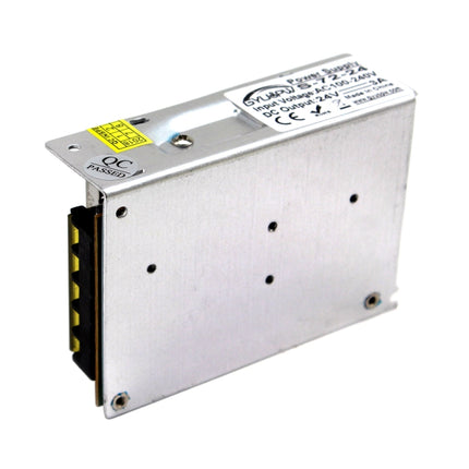 S-72-24 DC24V 3A 72W LED Regulated Switching Power Supply, Size: 110 x 79 x 36mm-garmade.com