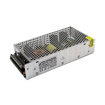 S-150-24 DC24V 6.3A 150W LED Regulated Switching Power Supply, Size: 199 x 98 x 42mm-garmade.com