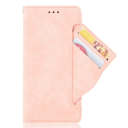 Skin Feel Calf Pattern Horizontal Flip Leather Case with Holder & Card Slots & Photo Frame For iPhone 13 Pro Max(Pink)-garmade.com