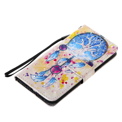 3D Painted Pattern Horizontal Flip Leather Case with Holder & Card Slots & Wallet For iPhone 13 Pro(Wind Chimes)-garmade.com