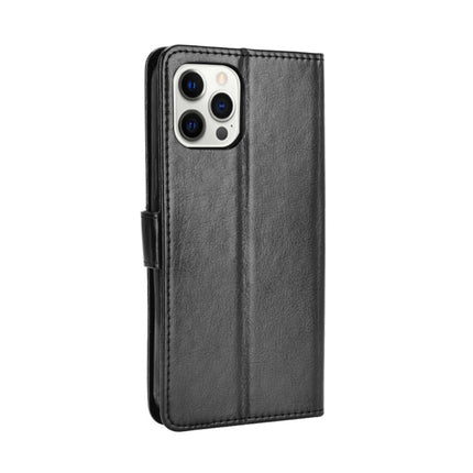 Crazy Horse Texture Horizontal Flip Leather Case with Holder & Card Slots & Lanyard For iPhone 13 mini(Black)-garmade.com