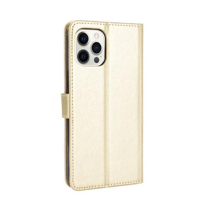 Crazy Horse Texture Horizontal Flip Leather Case with Holder & Card Slots & Lanyard For iPhone 13 mini(Gold)-garmade.com