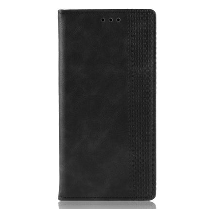 Magnetic Buckle Retro Pattern Horizontal Flip Leather Case with Holder & Card Slot & Wallet For iPhone 13 mini(Black)-garmade.com