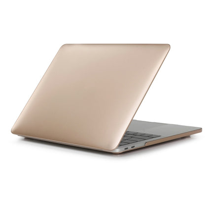 For Macbook Pro 16 inch Laptop Metal Style Protective Case(Gold)-garmade.com