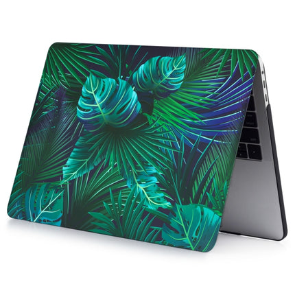 For Macbook Pro 16 inch Laptop Water Stick Style Protective Case(Palm Leaf)-garmade.com