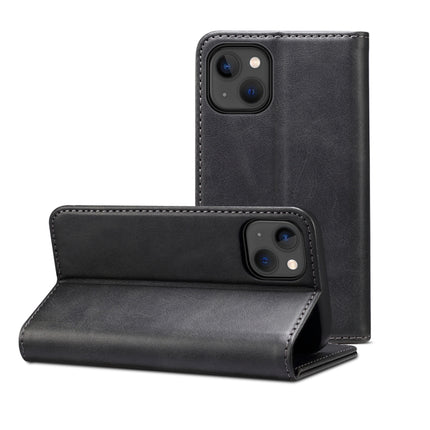 Calf Texture Horizontal Flip Leather Case with Holder & Card Slots & Wallet For iPhone 13 mini(Black)-garmade.com
