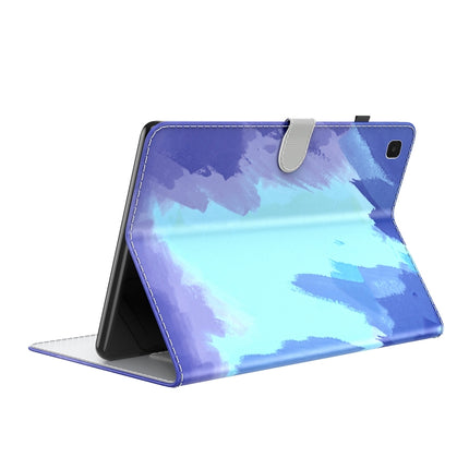 For Samsung Galaxy Tab A7 Lite 8.4 T220 / T225 Voltage Watercolor Pattern Skin Feel Magnetic Horizontal Flip PU Leather Case with Holder & Card Slots & Photo Frame(Winter Snow)-garmade.com