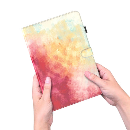 For Samsung Galaxy Tab A7 Lite 8.4 T220 / T225 Voltage Watercolor Pattern Skin Feel Magnetic Horizontal Flip PU Leather Case with Holder & Card Slots & Photo Frame(Spring Cherry)-garmade.com