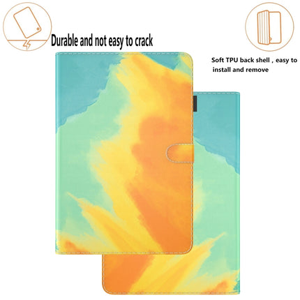 For Samsung Galaxy Tab A7 Lite 8.4 T220 / T225 Voltage Watercolor Pattern Skin Feel Magnetic Horizontal Flip PU Leather Case with Holder & Card Slots & Photo Frame(Autumn Leaves)-garmade.com