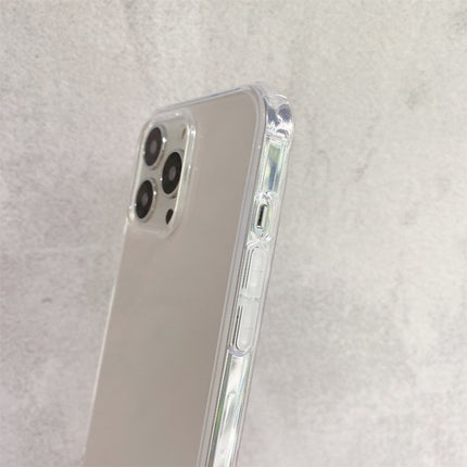 Sound Coversion Shockproof TPU Protective Case For iPhone 13 mini(Transparent Black)-garmade.com
