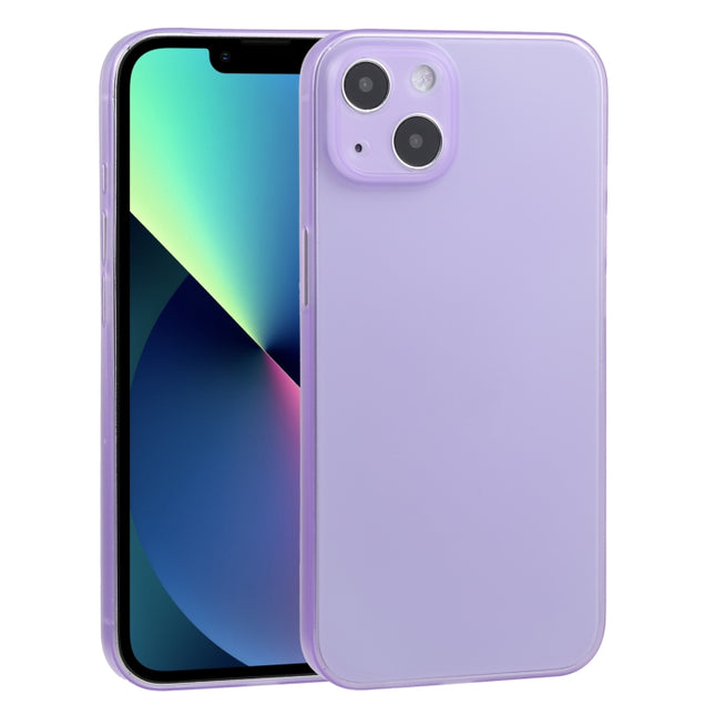 Camera Precision Hole PP Protective Case For iPhone 13 mini(Purple)-garmade.com