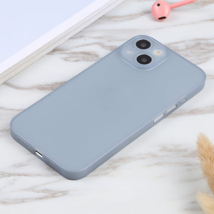 Camera Precision Hole PP Protective Case For iPhone 13 mini (Gray Blue)-garmade.com