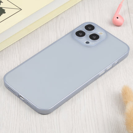 Camera Precision Hole PP Protective Case For iPhone 13 Pro (Gray Blue)-garmade.com