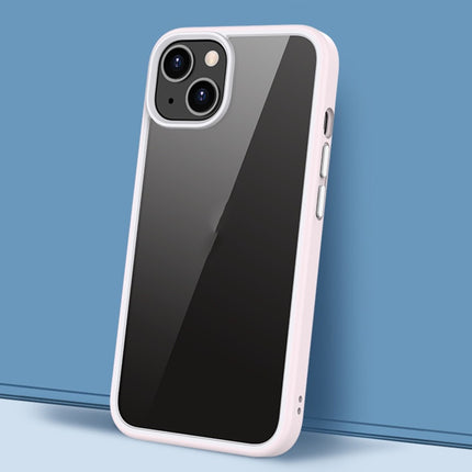 Gorgeous Color Series PC + TPU Shockproof Protective Case For iPhone 13(Pink)-garmade.com