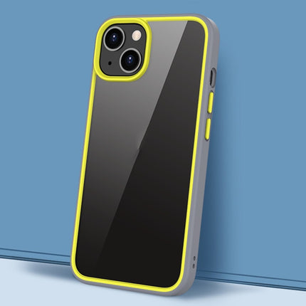 Gorgeous Color Series PC + TPU Shockproof Protective Case For iPhone 13(Grey)-garmade.com