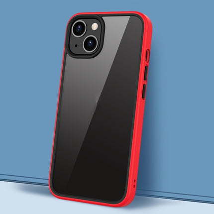 Gorgeous Color Series PC + TPU Shockproof Protective Case For iPhone 13(Red)-garmade.com