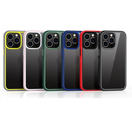 Gorgeous Color Series PC + TPU Shockproof Protective Case For iPhone 13(Black)-garmade.com