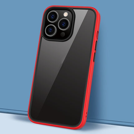 Gorgeous Color Series PC + TPU Shockproof Protective Case For iPhone 13 Pro(Red)-garmade.com