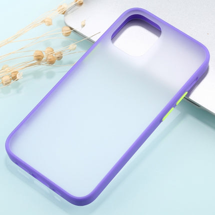 Skin Feel Series Shockproof Frosted TPU + PC Protective Case For iPhone 13 mini(Purple)-garmade.com