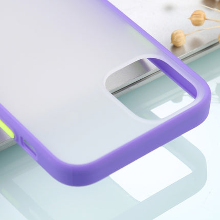 Skin Feel Series Shockproof Frosted TPU + PC Protective Case For iPhone 13 mini(Purple)-garmade.com