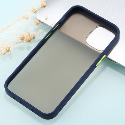 Skin Feel Series Shockproof Frosted TPU + PC Protective Case For iPhone 13 mini(Navy Blue)-garmade.com